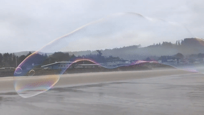 泡泡可以吹到多大?