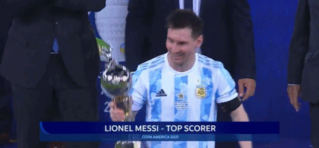 美洲杯决赛巴西01阿根廷gif汇总天使降临送梅西成年国家队首冠