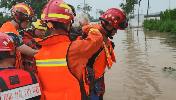 堵决口!救群众!聊城战士在河南!