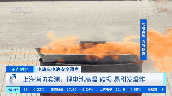 又爆炸了18650锂电池现场实拍噼里啪啦像过年放鞭炮