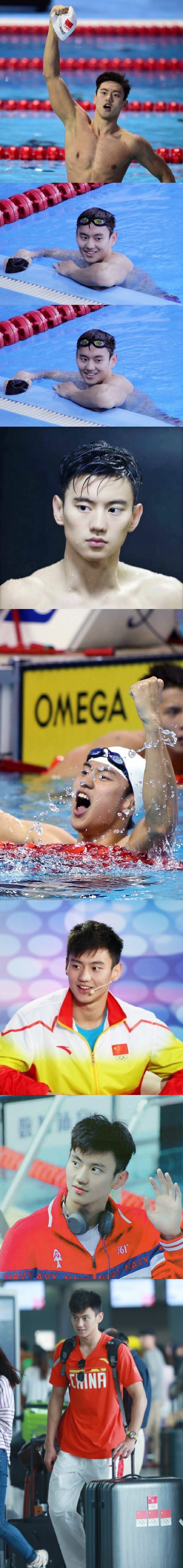 来看看中国男运动员的颜值吧!