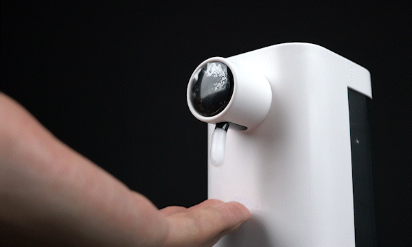 科学洗手,几素智能自动洗手机上手体验