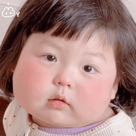 丸子妹无字表情包吃肉肉