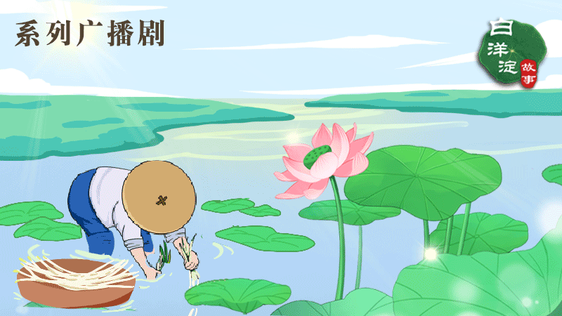 系列广播剧白洋淀故事白洋淀人消暑少不了它