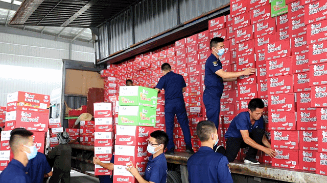 同心救灾,武汉经开区捐赠30余万物资驰援随州