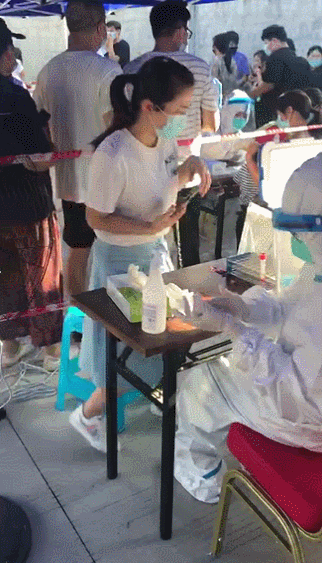 这两个村举行全员核酸检测实战演练_腾讯新闻