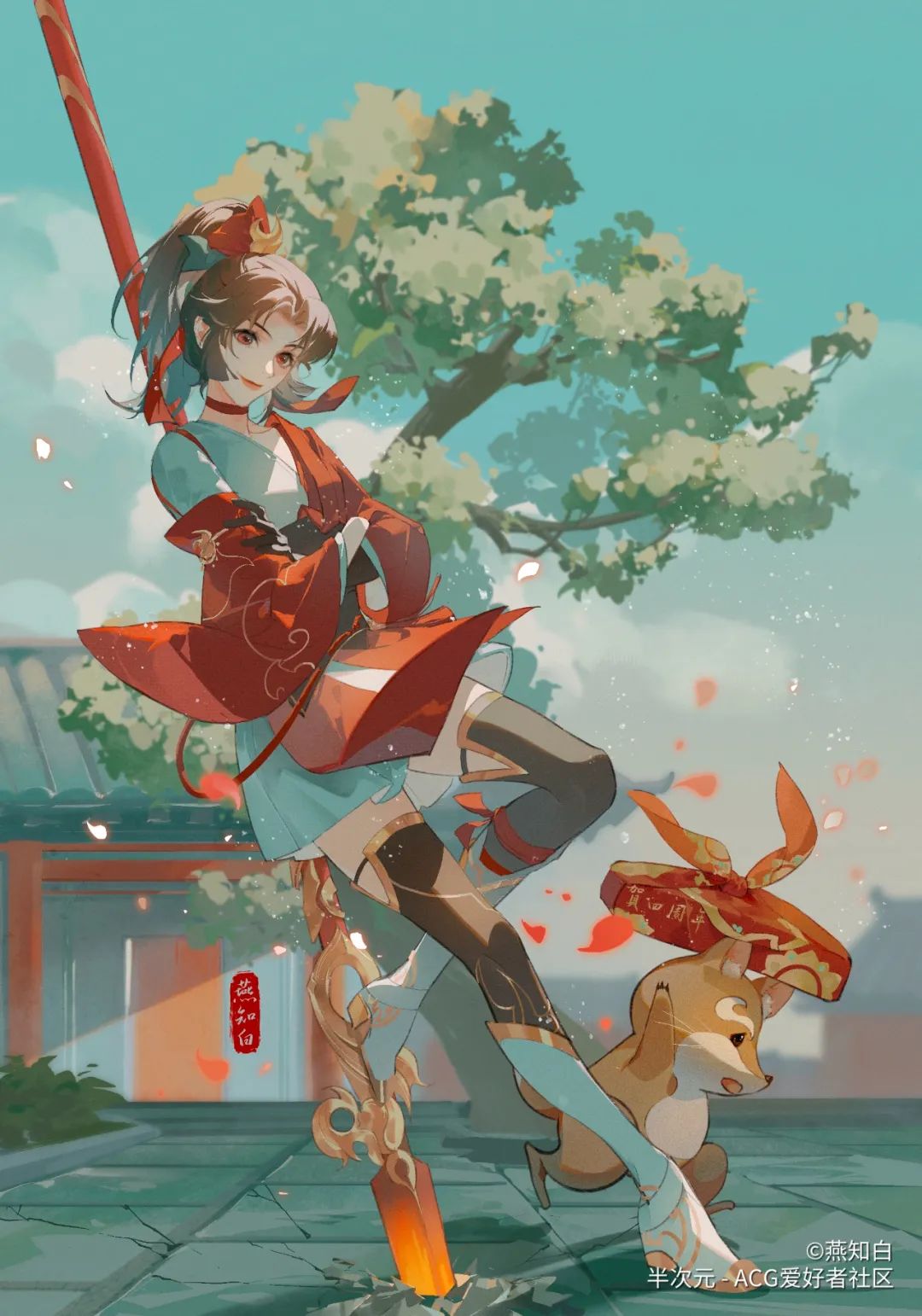 云缨燎原之心同人壁纸精选吾乃百兵之王王者荣耀