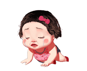 3d小女孩傲娇动态表情包 拿去吧你!