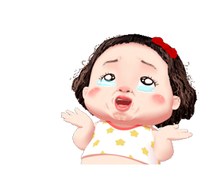 3d小女孩傲娇动态表情包 拿去吧你!