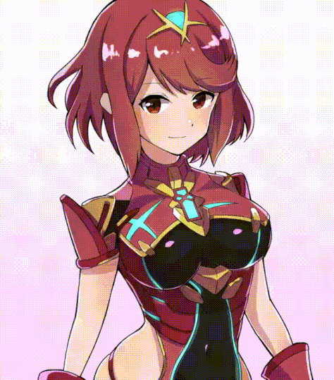 mumu丨文 每日一图 百变怪的异度之刃 光&焰(twi ハルカン)