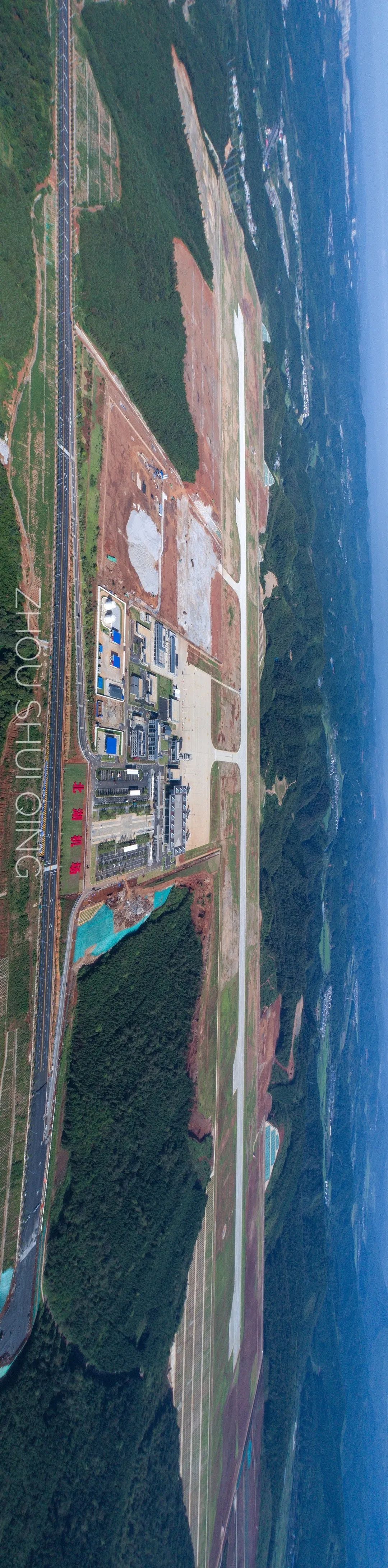 穿过森林去机场！北京大兴国际机场周边今年增万亩林海 | 北晚新视觉