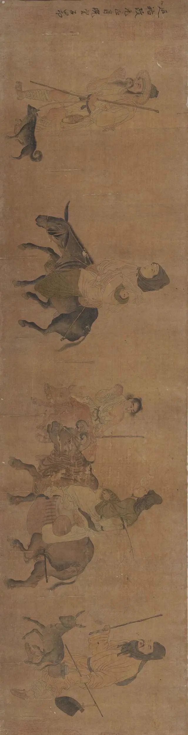 赵孟頫的人马图