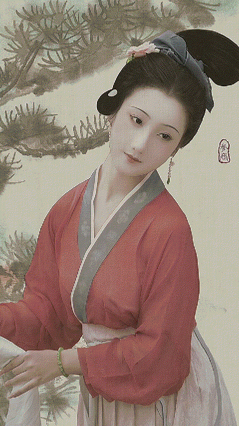 谢道韫已经到这种境界了原来快手上的汉服仿妆就会不由自主地感叹一句