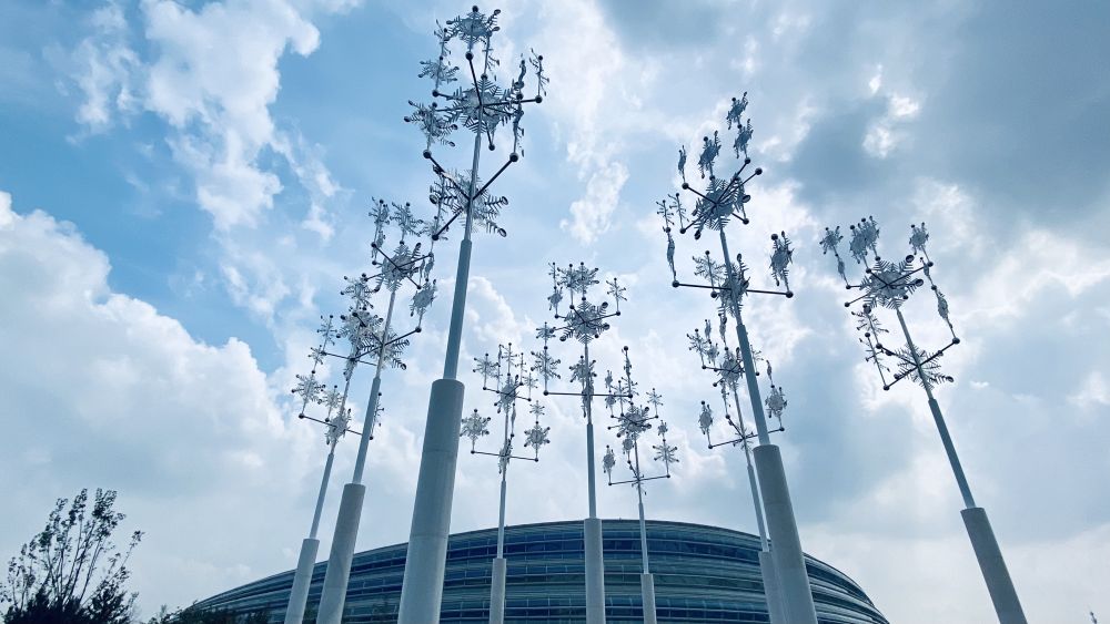 国家速滑馆《雪舞·2022》