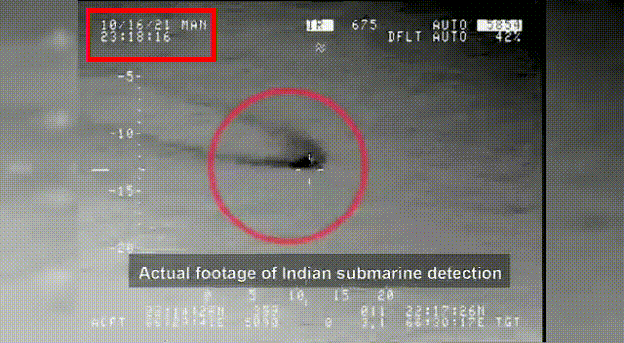 印度海军潜艇又出丑了！妄图潜入巴基斯坦海域，结果被录下全过程000615湖北金环
