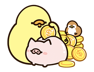 表情丨吃货鸡仔可爱动态表情包2