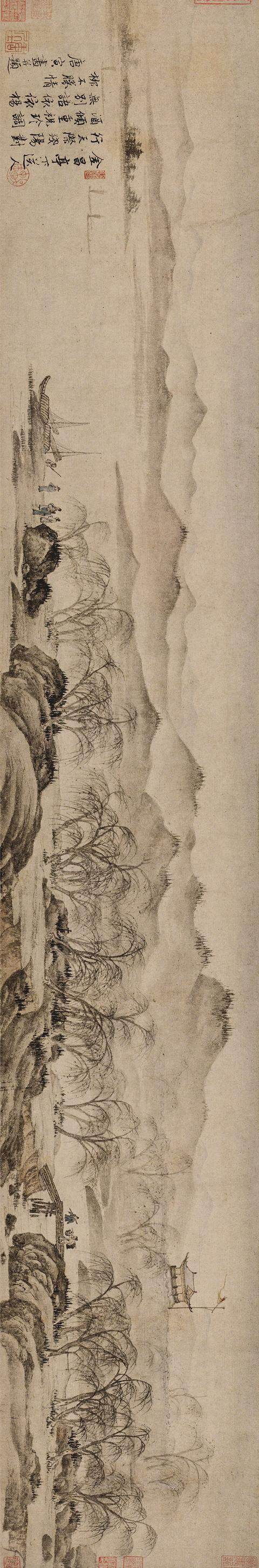 唐寅山水画赏析(上)_腾讯新闻