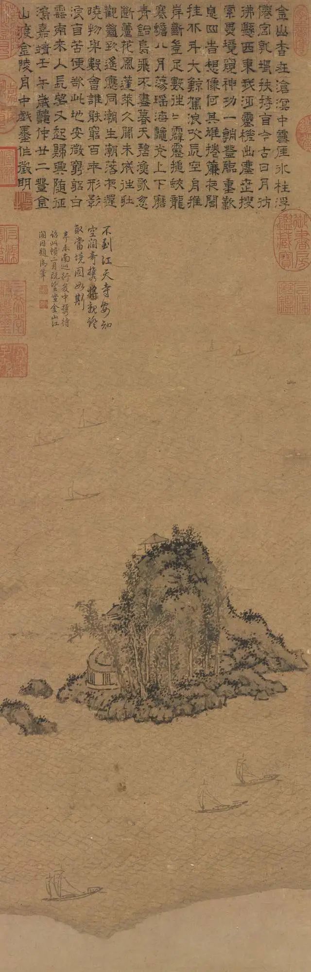 文徵明山水画赏析(下) - 多才多艺网