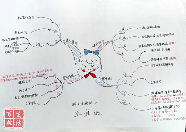 双减感悟思维导图图片