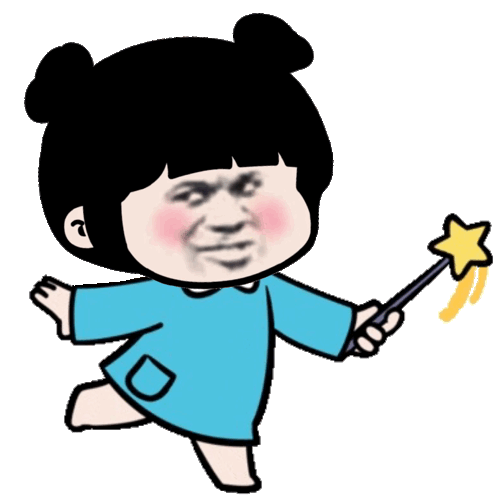 长头发的熊猫头表情包丸子头表情包万圣节