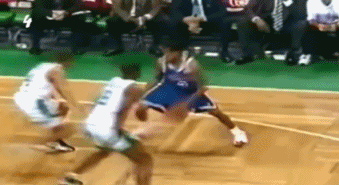 nba NBA五大变向大师：全世界都知道艾弗森向右突破，但你就是防不住