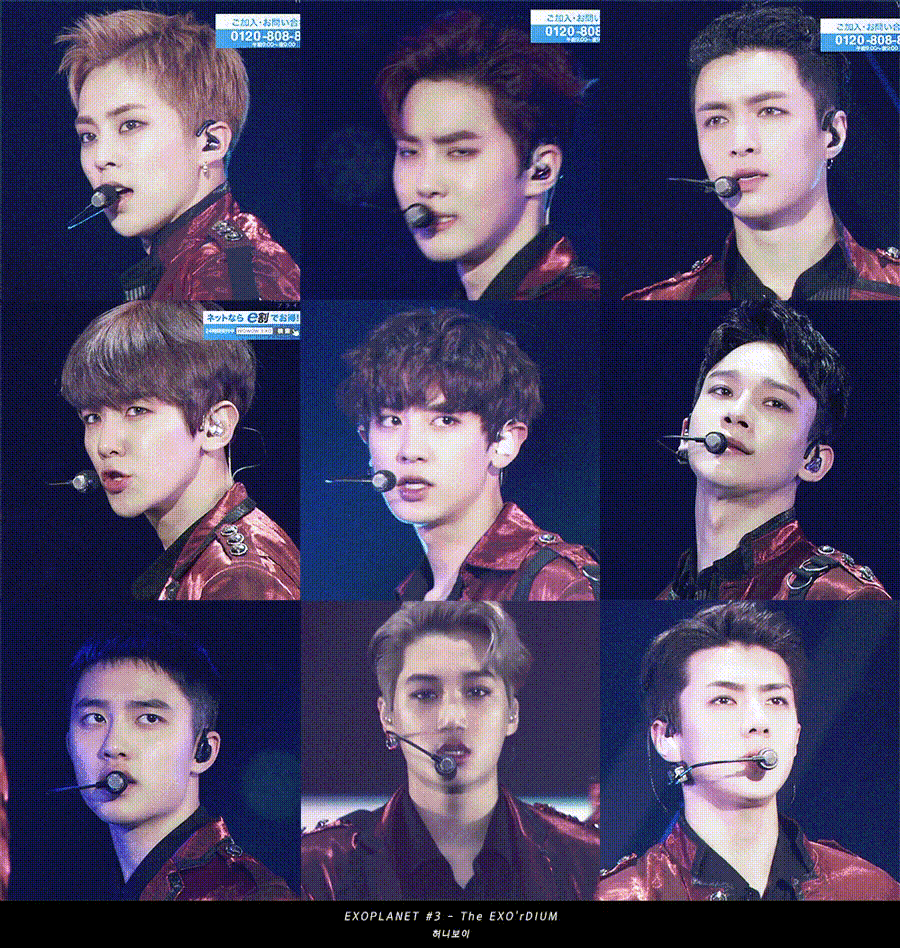 盘点exo那些神级动图!