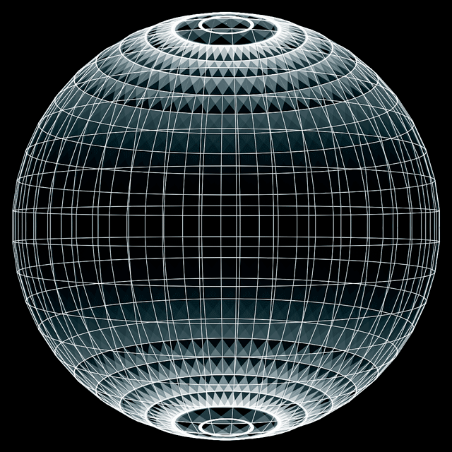 四维球体的表面不再是二维球体,而是三维超球体.