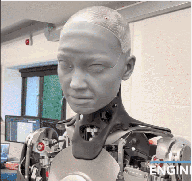 国外超仿真机器人表情生动如真人,看久了超惊悚!