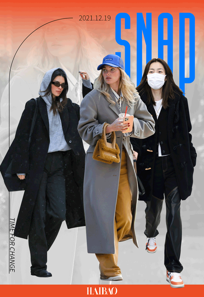 刘雯"救活"牛角扣大衣 "总监"肯豆的上班装长什么样?插图