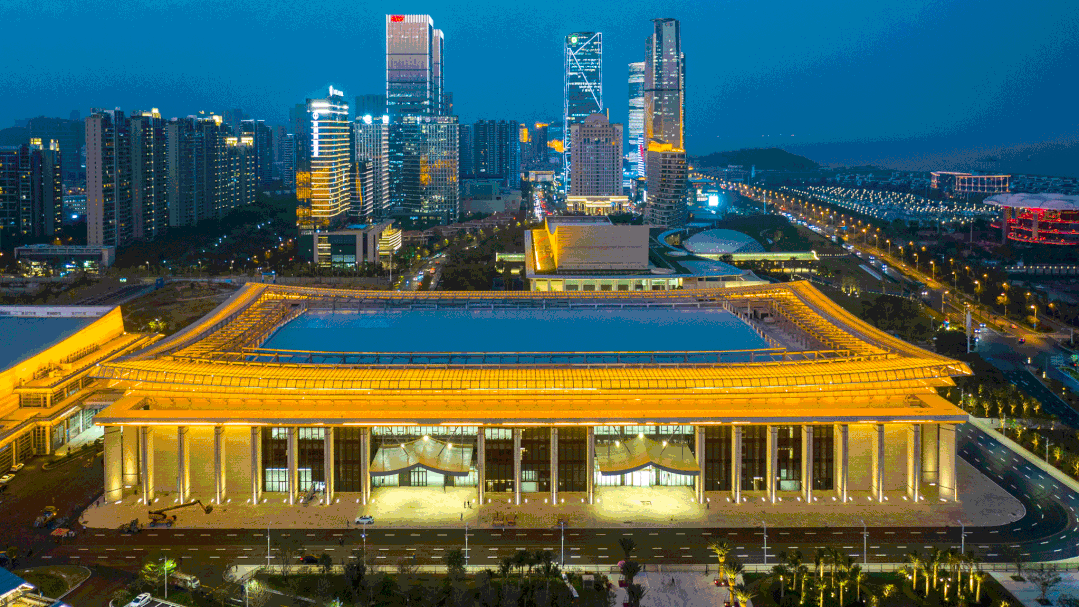厦门海峡大剧院厦门城市名片国际会议展览中心,金砖会晤重点场馆,这些