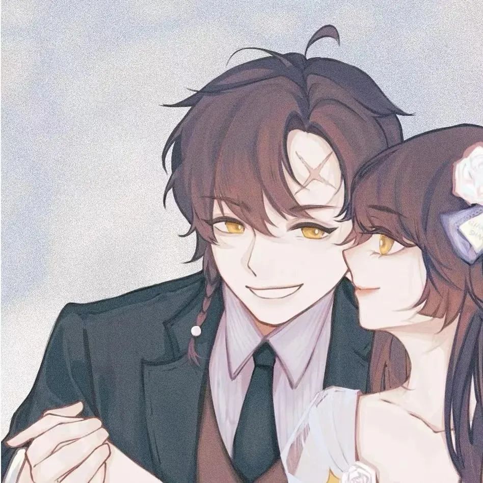 情侣头像:王者荣耀cp头像我视你如命,你却视我有病