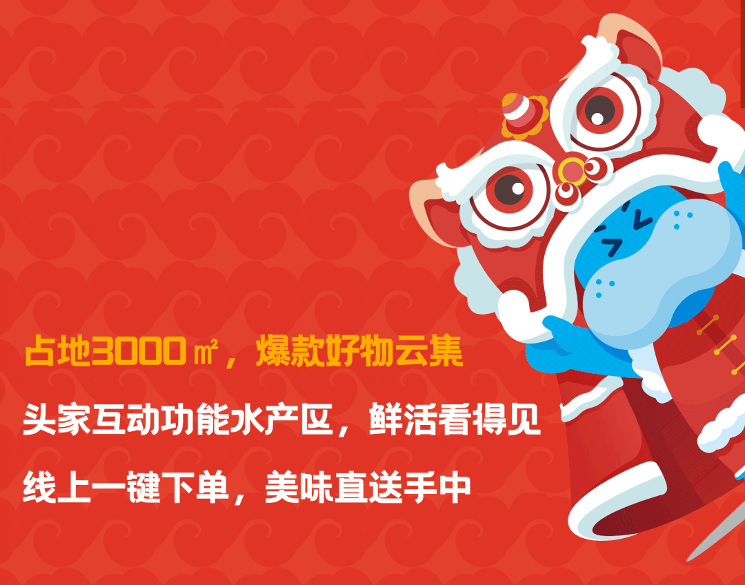 爆根本拦不住盒马鲜生又开新店超豪年货一站式抢鲜购