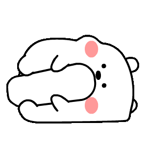 小白熊魔性小表情包gif
