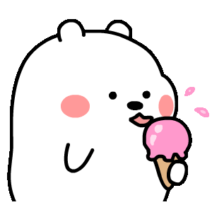 小白熊魔性小表情包gif