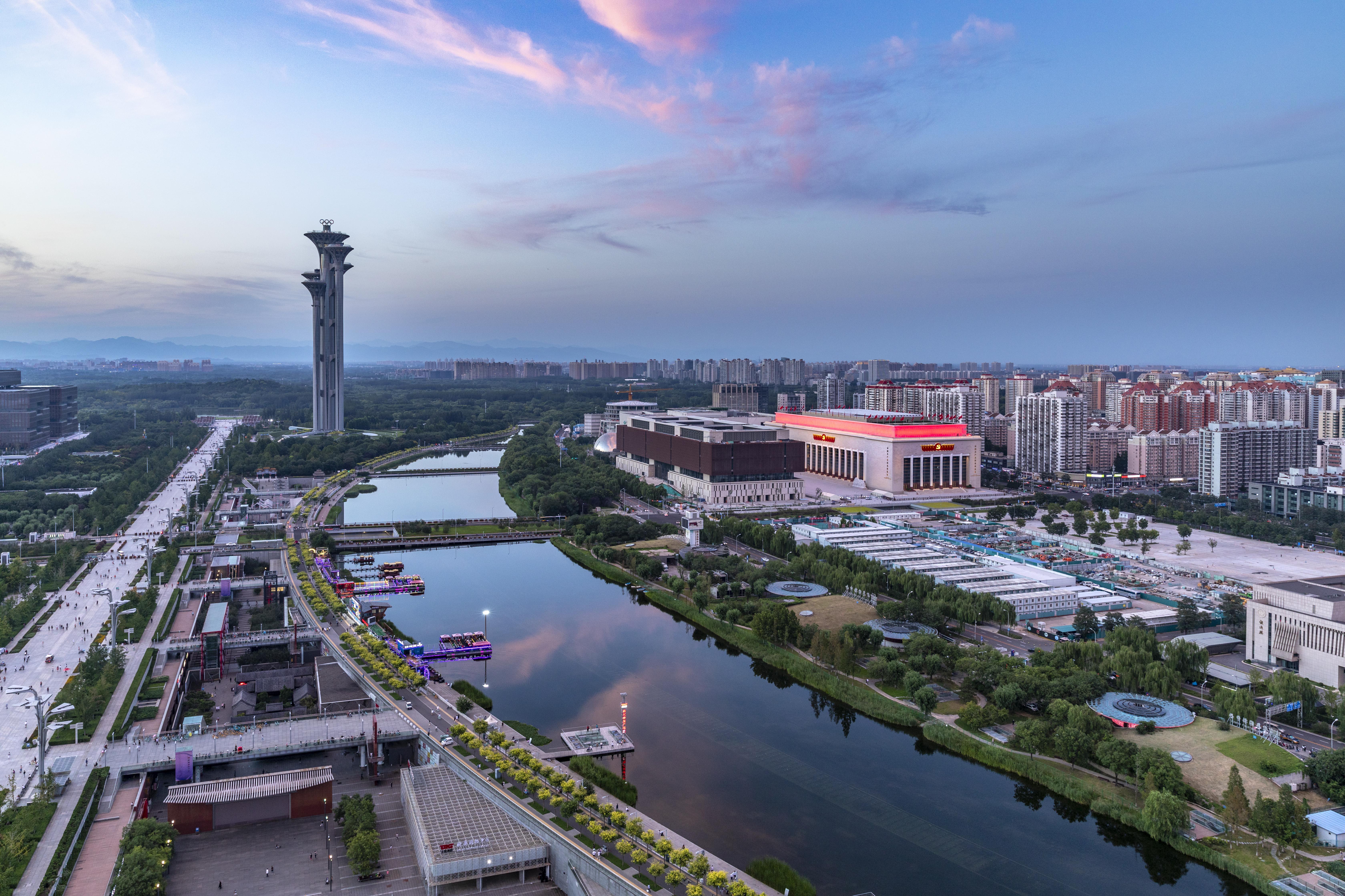 北京奥体公园图片图片