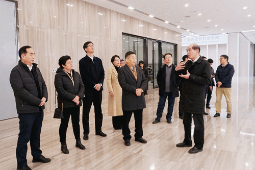 中国科学院院士李述汤,迟力峰赴相城调研