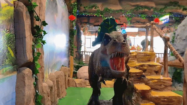 春节遛娃就来漯河米娅恐龙乐园!淘气堡免费玩,10000张体验劵免费领!