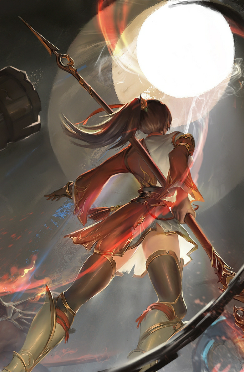 云缨燎原之心同人壁纸精选吾乃百兵之王王者荣耀