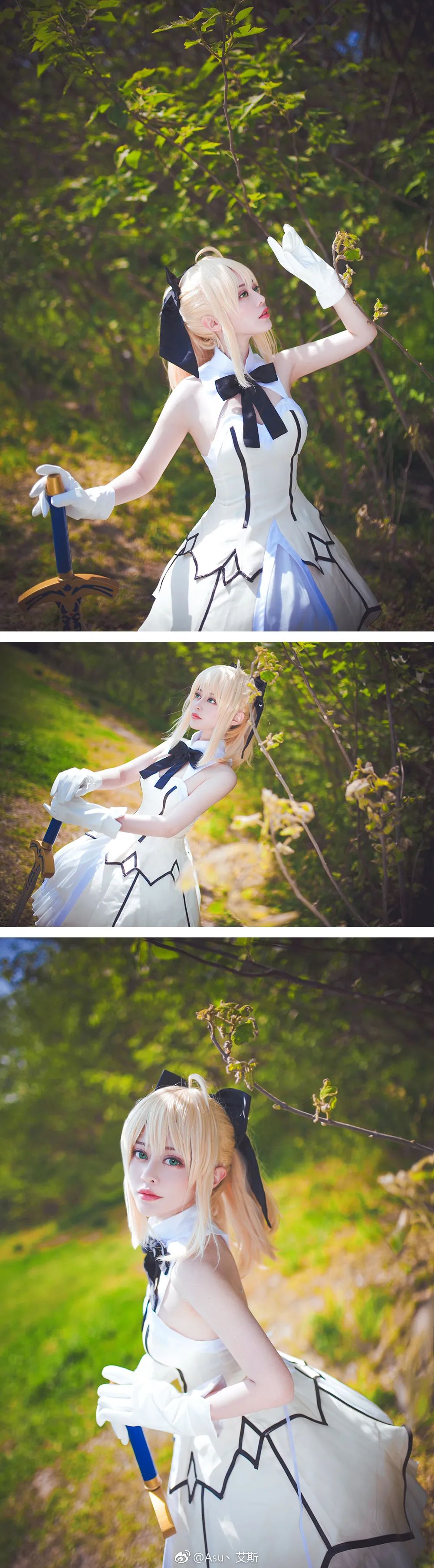 cosplay0271fategrandorder阿尔托莉雅saberlily