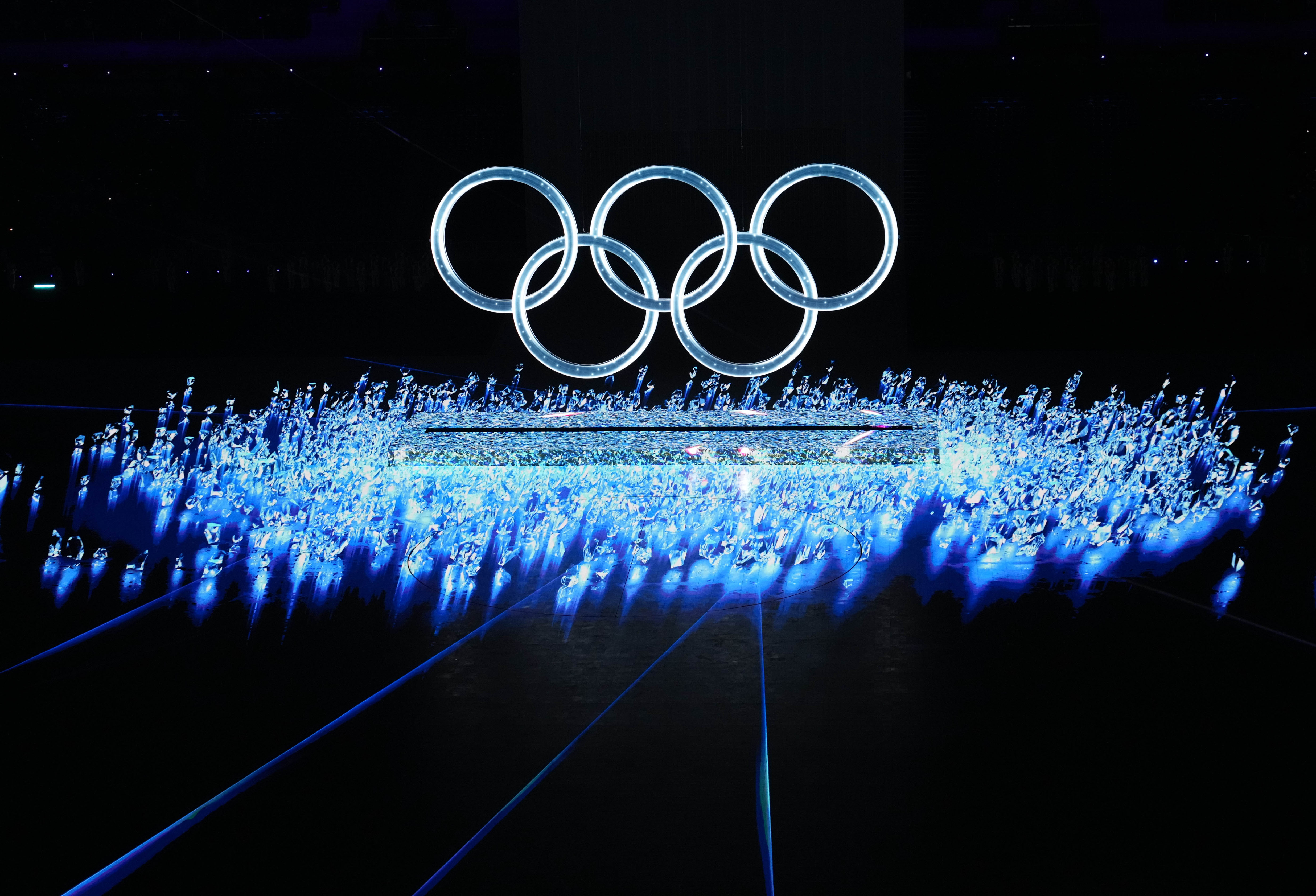 冬奥会文化自信图片