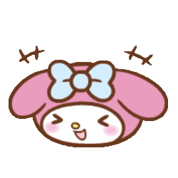 美乐蒂大头贴系列表情包