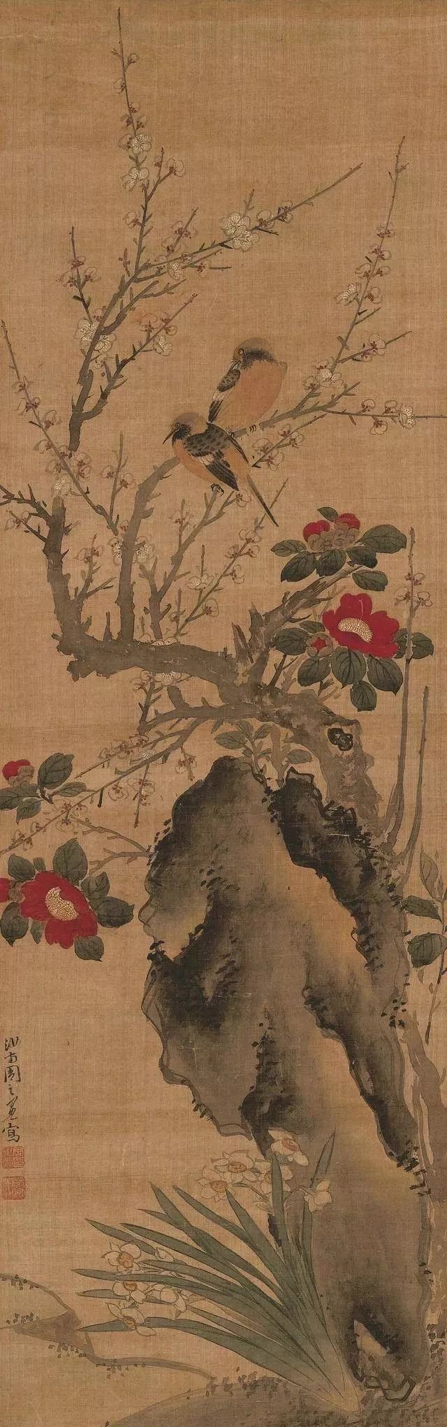 勾花点叶派创始人周之冕笔下的花鸟世界