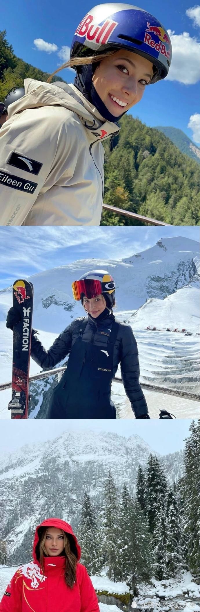 谷爱凌发文告别即将启程回美国生活母亲谷燕或陪同离开