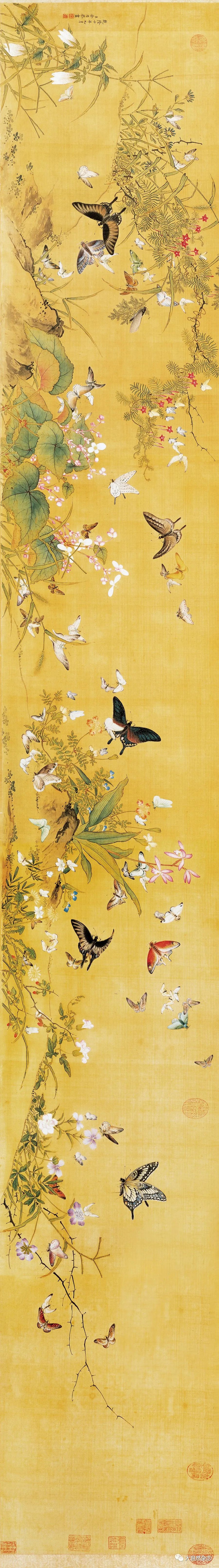 穿花蛱蝶深深见:中国古代绘画中的蝴蝶_腾讯新闻