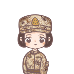 21式迷彩表情包第二波来袭!快来@身边的女兵小姐姐