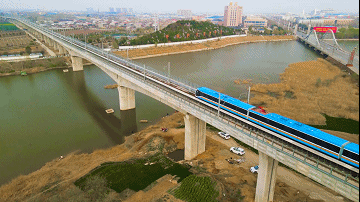 郑许市域铁路许昌段列车"出山了"