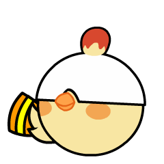 biubiubiu～光子鸡呆呆大头篇表情包来也!