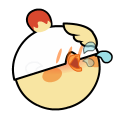 biubiubiu～光子鸡呆呆大头篇表情包来也!