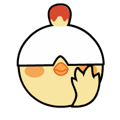 biubiubiu～光子鸡呆呆大头篇表情包来也!