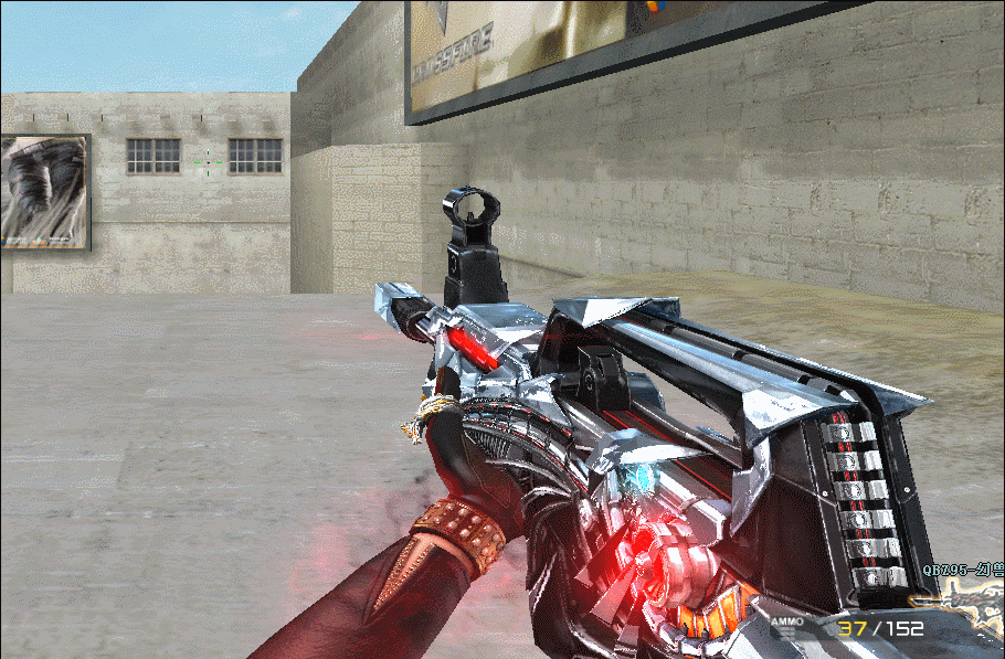 以至于才有了后来的英雄级95步枪—"qbz95-幻兽".